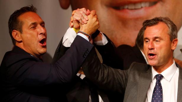 Presidential candidate Hofer of the Austrian Freed