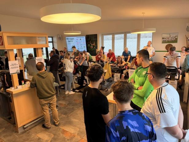 massenradeln für guten zweck