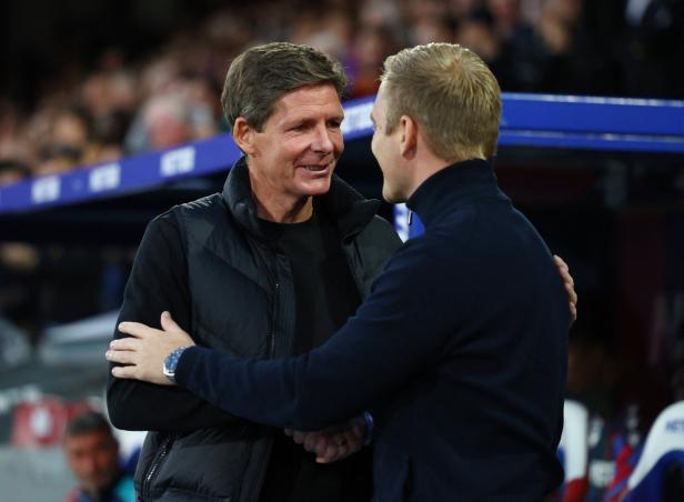 Glasner gegen Thorup (re.) im englischen Cup.