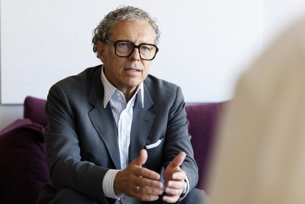 Heinz Lederer im Interview mit dem KURIER