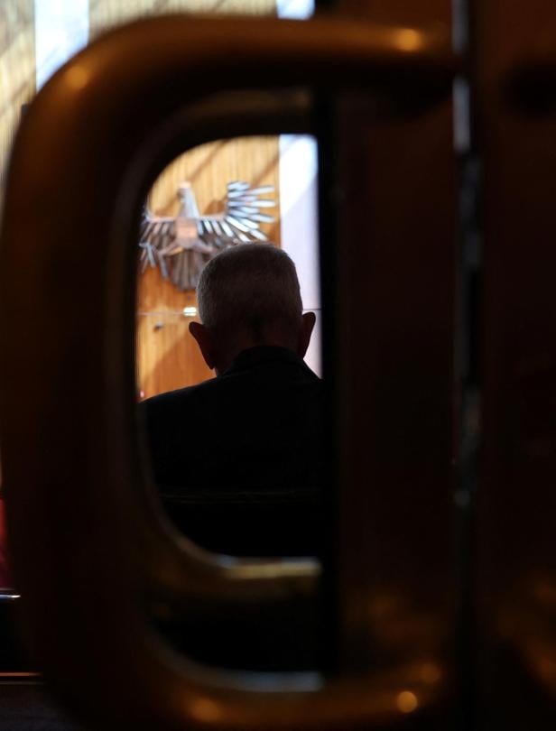 Bundespräsident während Budgetrede