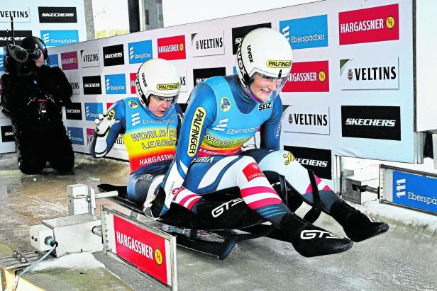 Selina Egle und Lara Kipp sind amtierende Weltmeisterinnen und Weltcup-Gesamtsiegerinnen im Doppelsitzer