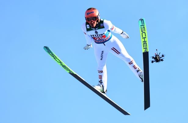 Stefan Kraft kommt in Garmisch nicht richtig ins Fliegen