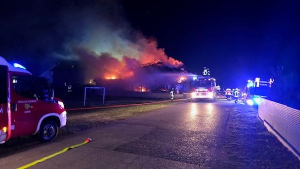 Großbrand Langenrohr