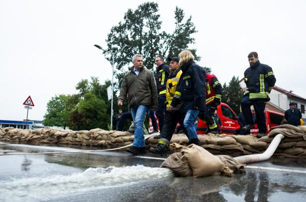++ HANDOUT ++ UNWETTER: NIEDERÖSTERREICH - BK NEHAMMER IN HADERSDORF AM KAMP