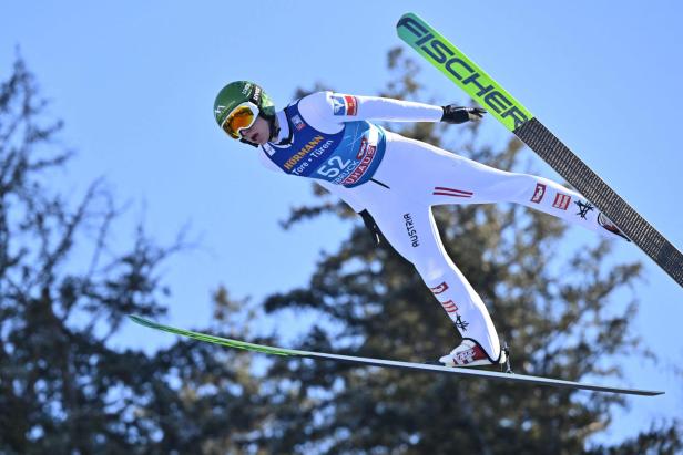 Jonas Schuster sprang nur für Stefan Kraft ein - und landete gleich in den Top Ten