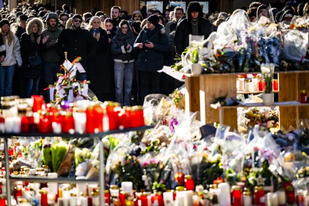 Mourners commemorate victims of New Year's Day fire at Swiss ski resort