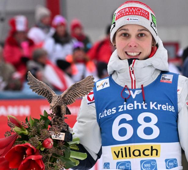 Lisa Eder landete beim Heimweltcup in Villach auf Rang 2