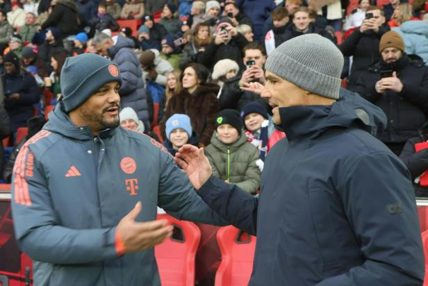 Bayern-Coach Kompany und Salzburgs Letsch