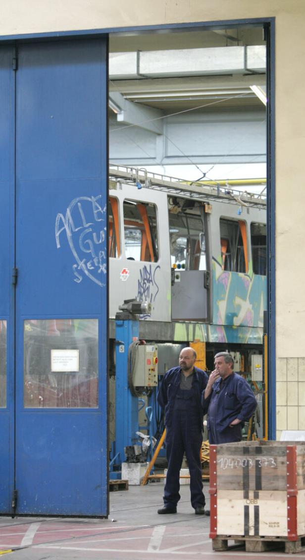 Jede beschmierte U-Bahn wird eingezogen und gereinigt.