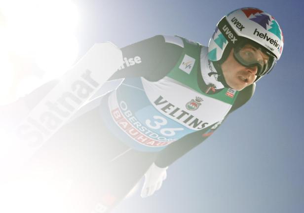 Für den vierfachen Olympiasieger Simon Ammann kam bei seiner 27. Tournee zur Halbzeit das Aus