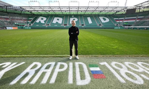 Hoff Thorup als Rapid-Trainer 