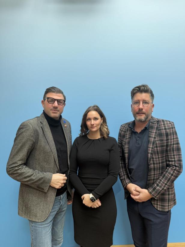 Bundesrat Martin Peterl, Bezirksgeschäftsführerin Anna Indra, SPÖ-Fraktionschef Christian Fischer