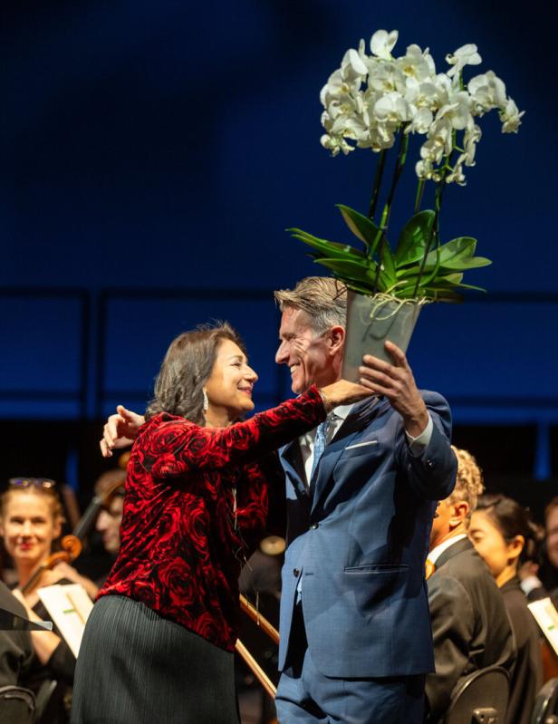 FESTAKT ANL. WIEDERERÖFFNUNG DES THEATERS AN DER WIEN NACH GENERALSANIERUNG: KAUP-HASLER / HERHEIM