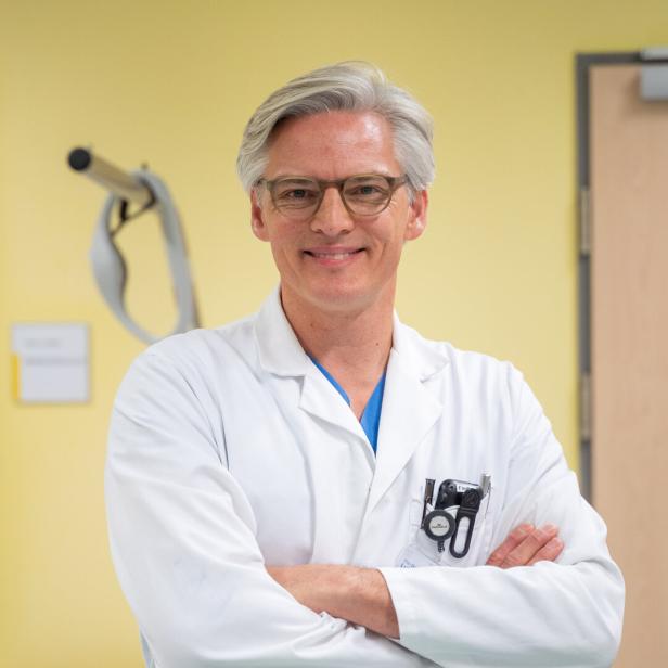 Kardiologe Lukas Fiedler.