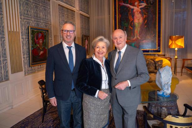 Neujahrsempfang Hilfe im eigenen Land