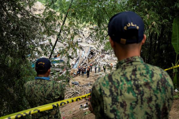 Collapsed landfill in Cebu City