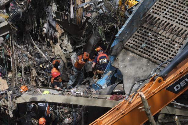 Search operations continue after landfill collapse in Cebu City, Philippines
