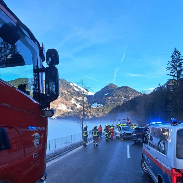 Unfallstelle in vorarlberg