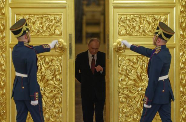 Russian President Putin hosts credentials ceremony for new ambassadors