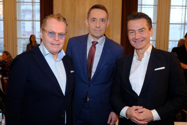 Martin Gastinger, Bogdan Roščić und Roland Weißmann