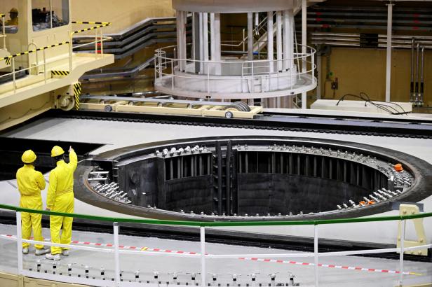 FILE PHOTO: Slovakia launches newest nuclear power unit in trial operation