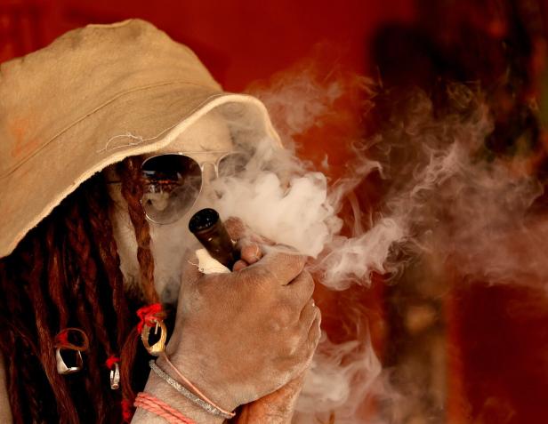 Ganga Sagar annual fair gathering at Sagar Island