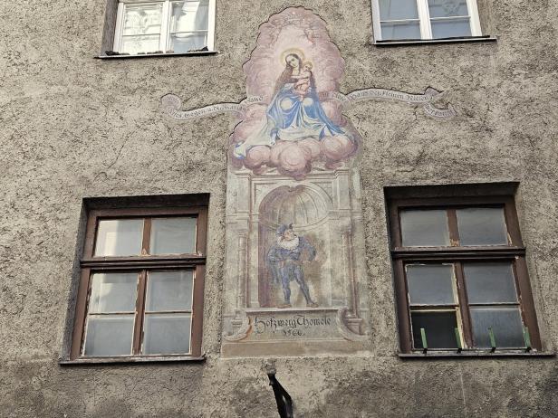 Kleines Riesenhaus in der Innsbrucker Altstadt