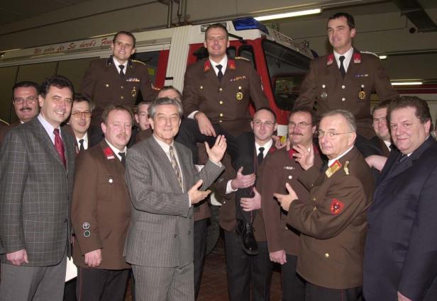 FF-Kommando im Jahr 2001