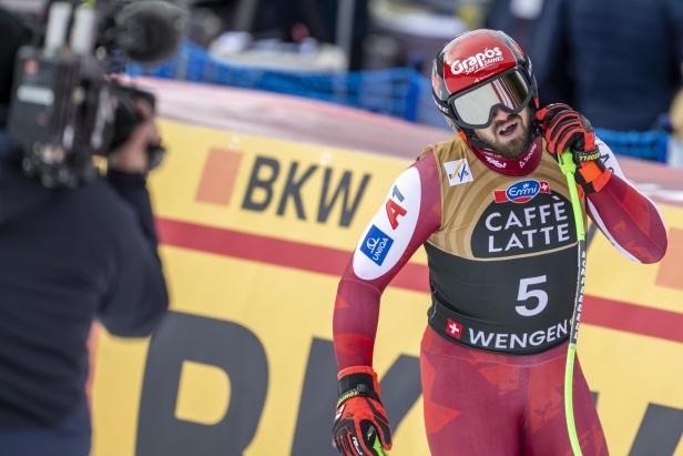 Daniel Hemetsberger schaffte es in Wengen in die Top Ten