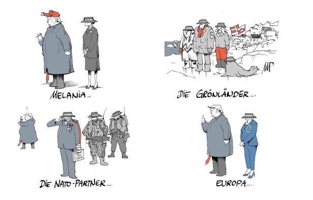 Karikatur von Michael Pammesberger