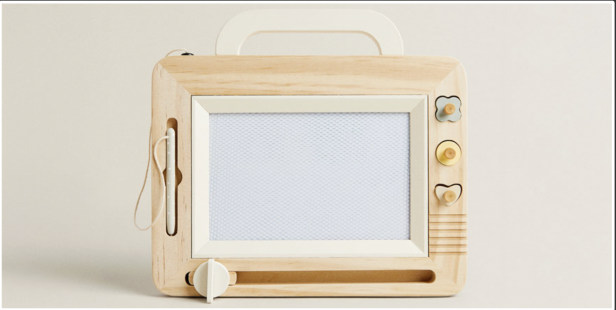 Kinderspielzeug: Holztafel