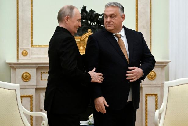 Viktor Orbán traf Wladimir Putin am 28. November 2025 in Moskau.