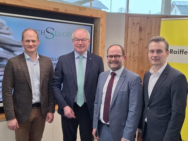 vlnr: Florian Fuchsluger, Stephan Pernkopf, Georg Berger, Martin Hauer