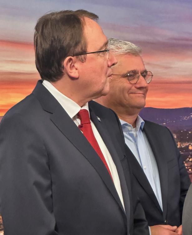 Stadler und Antauer bei der Wahl in St. Pölten