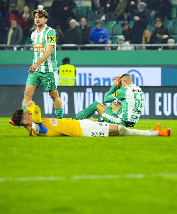 FUSSBALL/BUNDESLIGA/ADMIRAL BUNDESLIGA/16. RUNDE/.FUSSBALL-BUNDESLIGA: SK RAPID - SV OBERBANK RIED