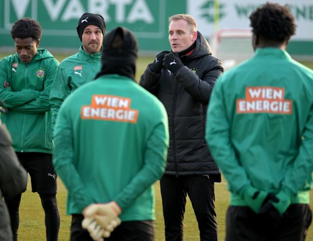 TRAININGSSTART SK RAPID WIEN: HOFF THORUP
