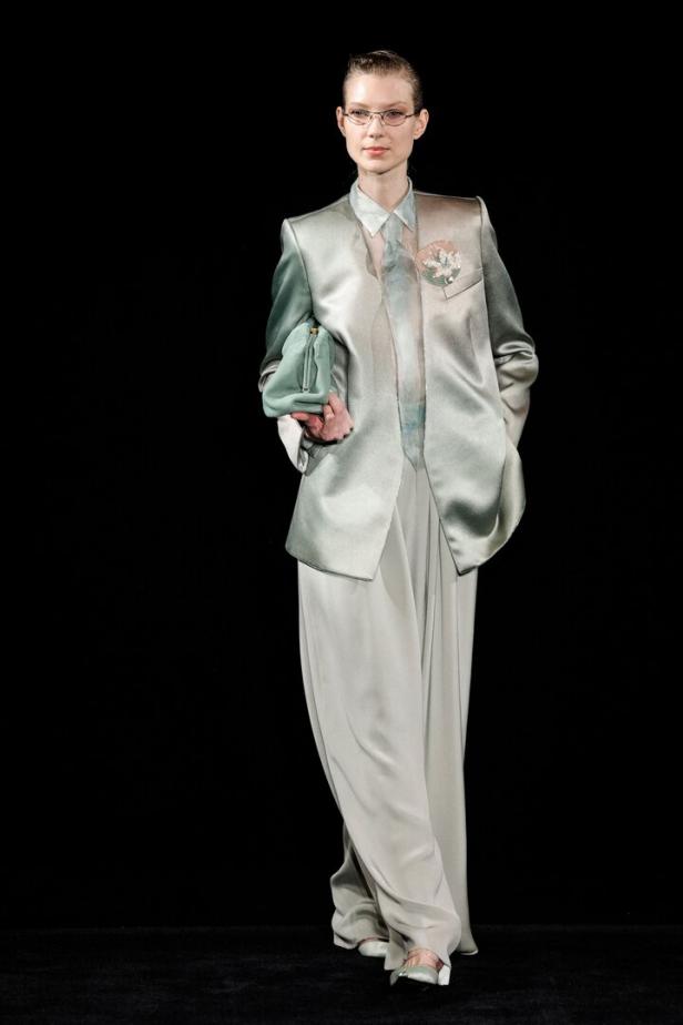 FASHION-FRANCE-WOMEN-ARMANI