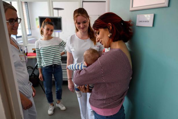 In Frankreich lag die Geburtenrate lange auf einem vergleichsweise hohen Niveau.