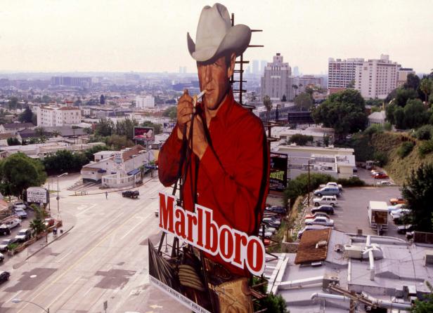 Marlboro Man Billboard in Los Angeles