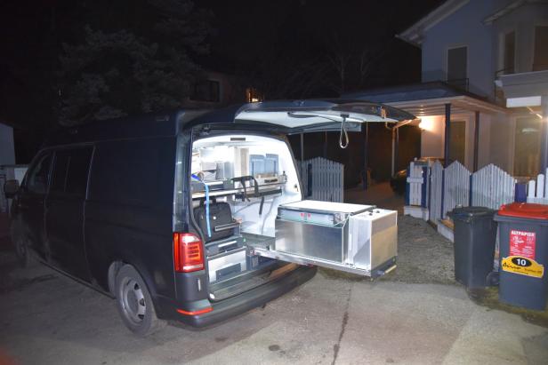 Bilder vom Ort der Tat in Kottingbrunn