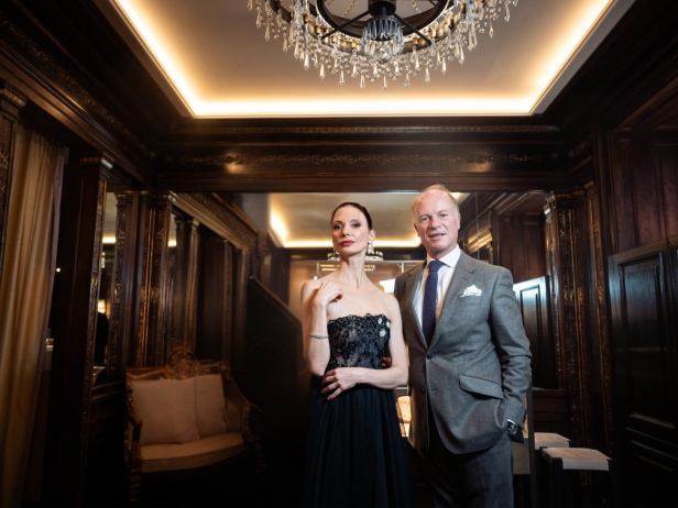 Liudmila Konovalova und Wolfgang Köchert