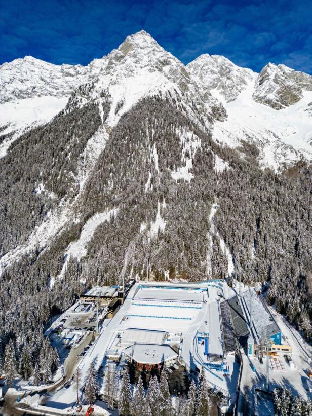 Die prachtvolle Kulisse von Antholz