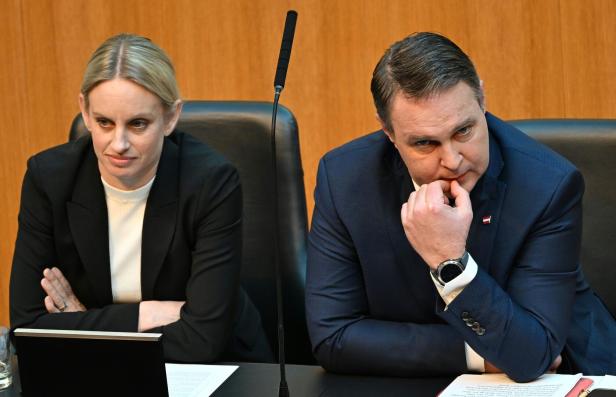 Michaela Schmidt und Andreas Babler