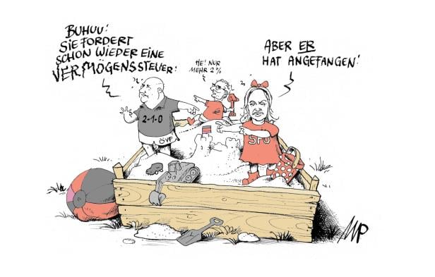 Karikatur von Michael Pammesberger