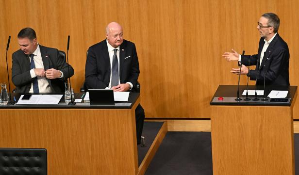 SONDERSITZUNG DES NATIONALRATS: BABLER / STOCKER / KICKL