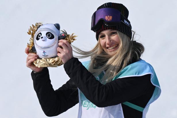 OLYMPISCHE SPIELE PEKING 2022: BIG AIR SNOWBOARD FINALE FRAUEN/GASSER