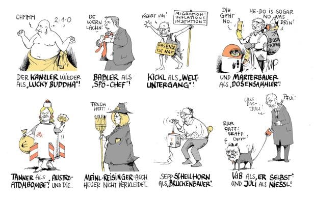 Politik-Fasching: Auch jedes Jahr dasselbe ...