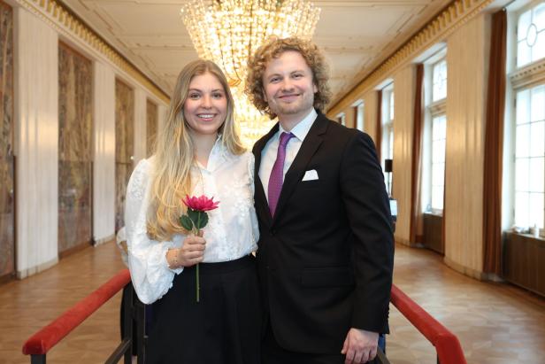 Paulus Bohl mit Freundin Léa