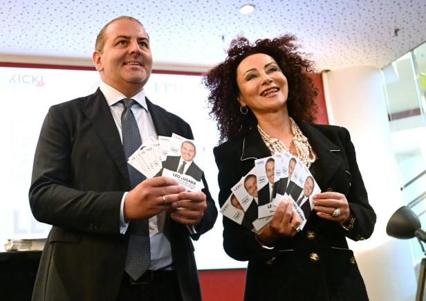 NR-WAHL: PRÄSENTATION "PERSONENKOMITEE FÜR FPÖ-NATIONALRATSKANDIDAT LEO LUGNER": LUGNER